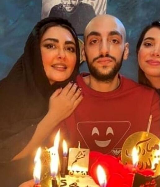عکس فرزندان شقایق فراهانی