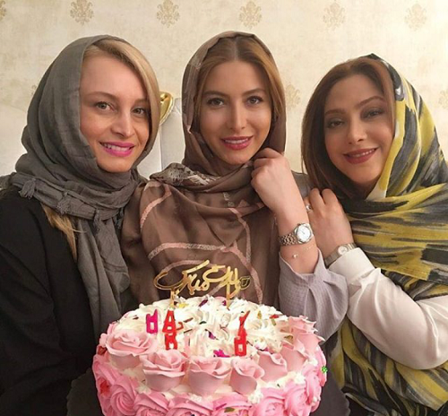 عکس تولد فریبا نادری
