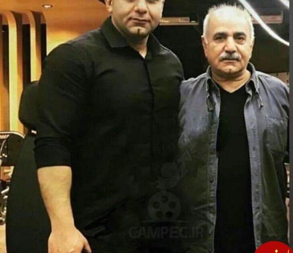 عکس بهروز وثوقی و پسرش