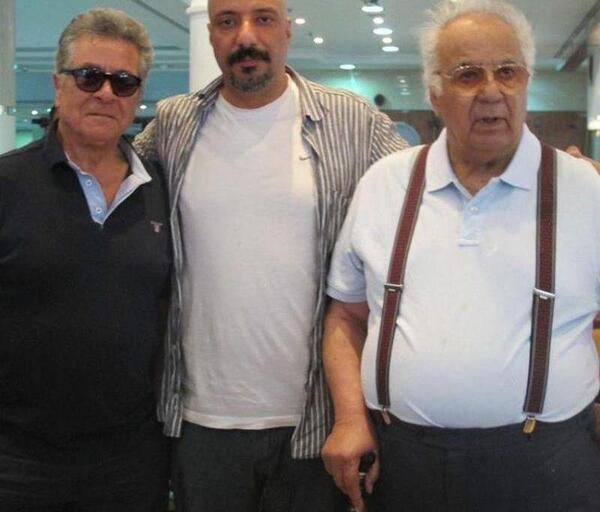 عکس بهروز وثوقی و پسرش