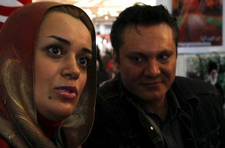عکس فرشید نوابی و الهام چرخنده