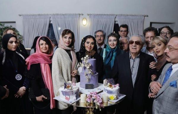 عکس جشن تولد شهره سلطانی