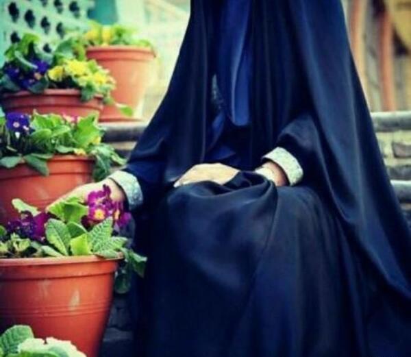عکس دختر چادری زیبا برای پروف
