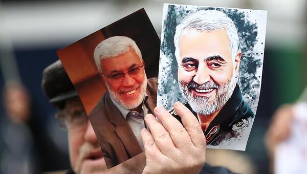 عکس سردار سلیمانی و ابومهدی