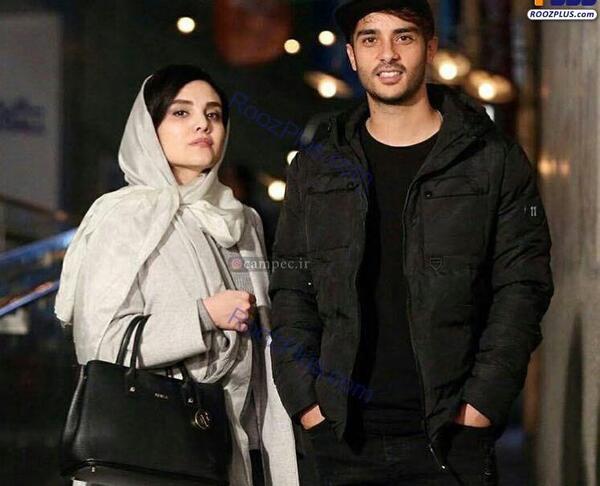 عکس ساعد سهیلی با خواهرش