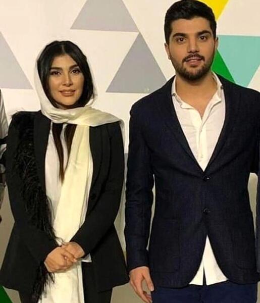 عکس ساعد سهیلی با خواهرش