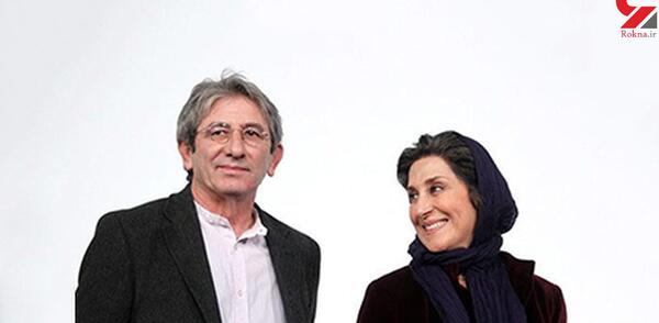 عکس فاطمه معتمد آریا با همسرش
