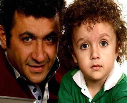 عکس های شهرام عبدلی و پسرش