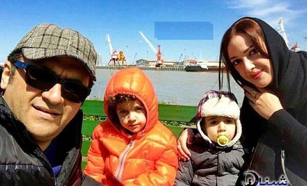 عکس های شهرام عبدلی و پسرش
