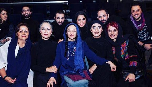 عکس رویا نونهالی با مادرش