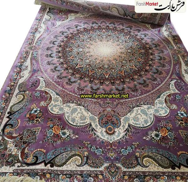 عکس فرش بنفش