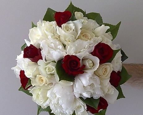 عکس دسته گل سفید
