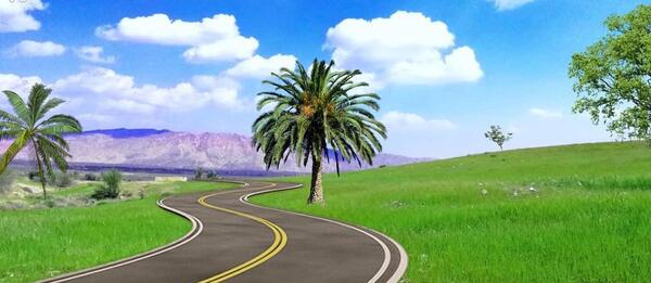 فتوشاپ عکس طبیعت