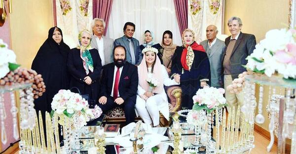 عکس علی اوجی و زنش