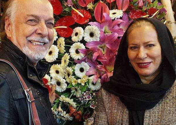 عکس معصومه آقاجانی و همسرش