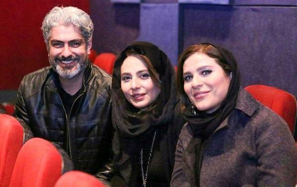 عکس مهدی پاکدل با رعنا ازادی ور