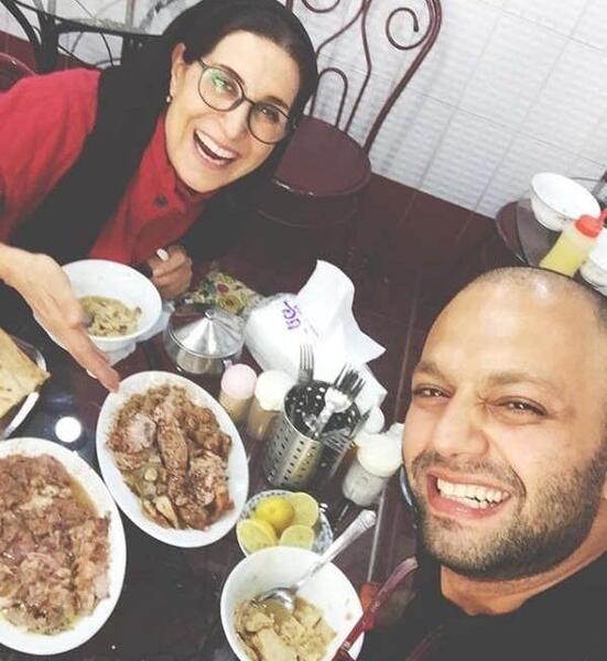 عکس صابر ابر و مادرش