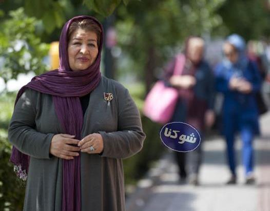 عکس جوانی پوران درخشنده