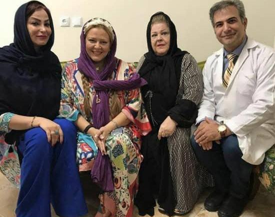 عکس بهاره رهنما و خانواده اش