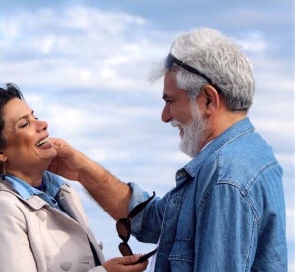 عکس عاطفه رضوی و پسرش