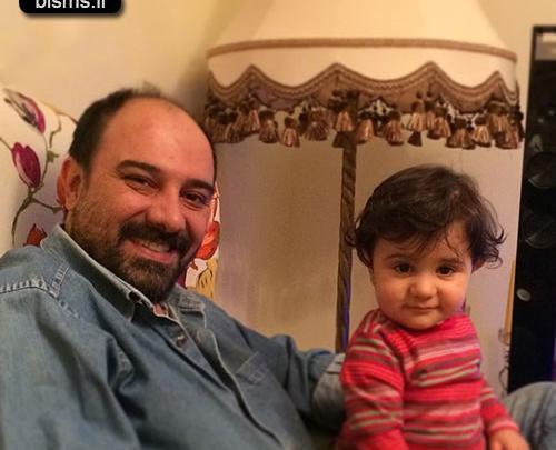 عکس بچه ی برزو ارجمند