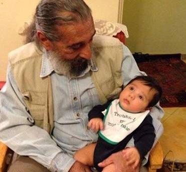 عکس بچه ی برزو ارجمند