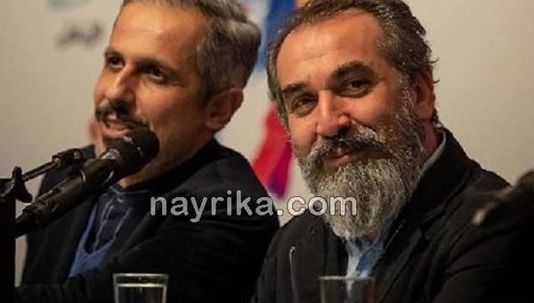 عکس سیامک انصاری و فرزندش