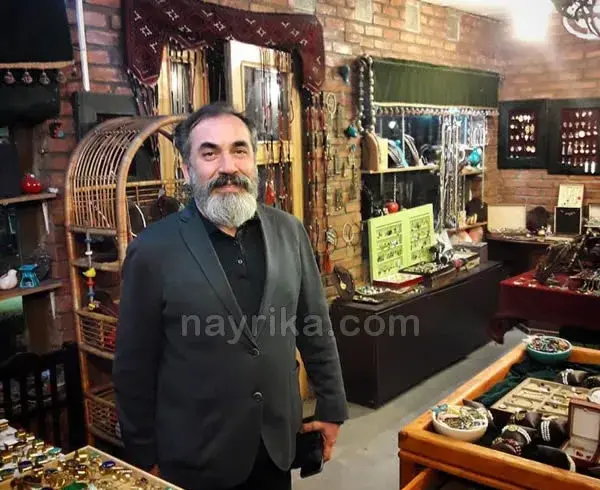 عکس سیامک انصاری و فرزندش