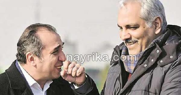 عکس سیامک انصاری و فرزندش