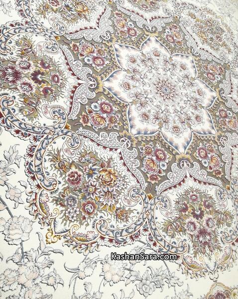 عکس فرش گل برجسته