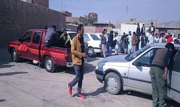 عکس امین حیایی در زاهدان