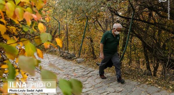 عکس نوشته پاییز کرونایی