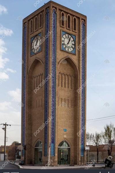عکس ساعت یزد