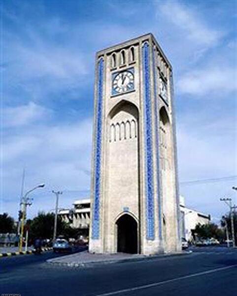 عکس ساعت یزد