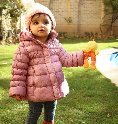 عکس بچه امیرمهدی ژوله