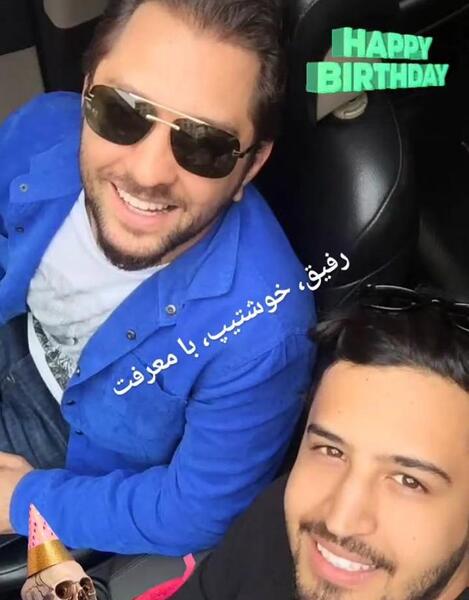 عکس خوش تیپ بهرام رادان