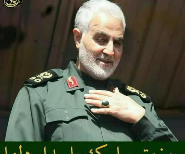 عکس سردار سلیمانی روز پاسدار