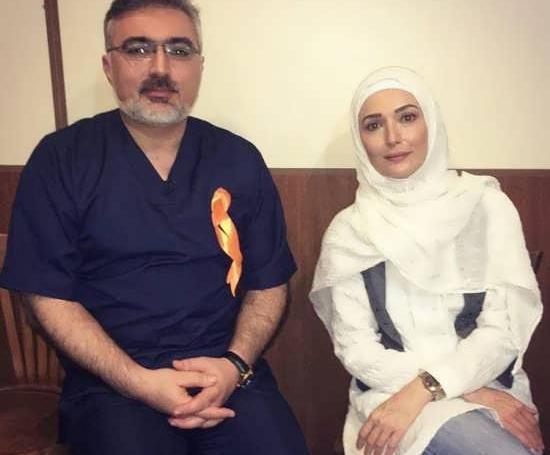 عکس آتنه فقیه نصیری درسریال خاله سارا