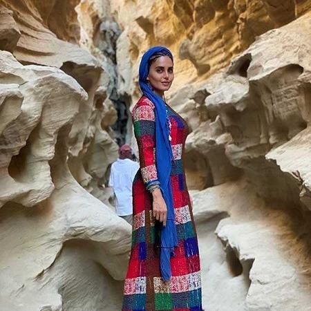 عکس های الناز شاکردوست در طبیعت