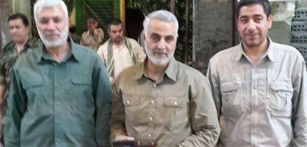 عکس سردار سلیمانی با حسین پورجعفری