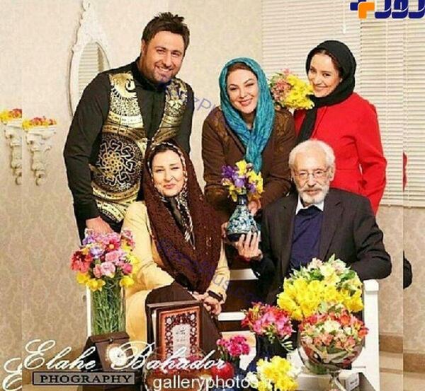 عکس بهاره رهنما سر سفره هفت سین