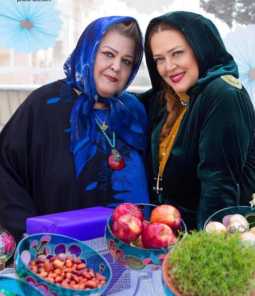عکس بهاره رهنما سر سفره هفت سین