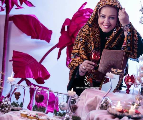 عکس بهاره رهنما سر سفره هفت سین