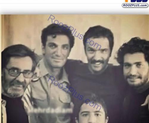 عکس خسرو شکیبایی در جوانی