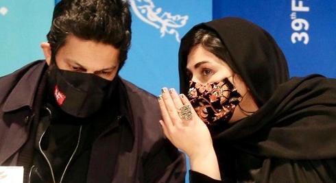 عکس باران کوثری در جشنواره فجر