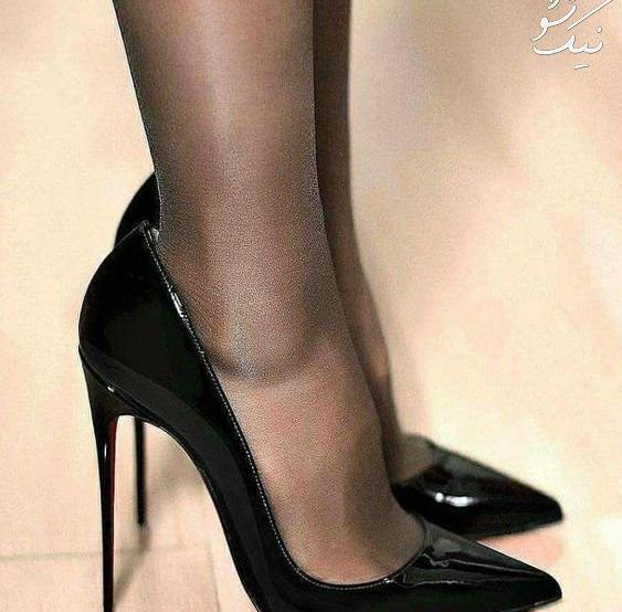عکس کفش پاشنه بلند ساده