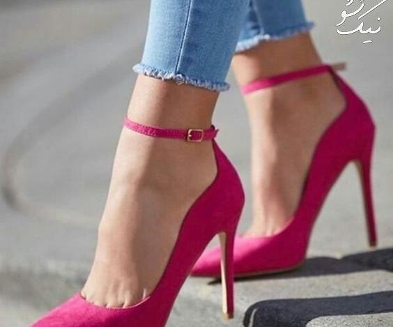 عکس کفش پاشنه بلند ساده