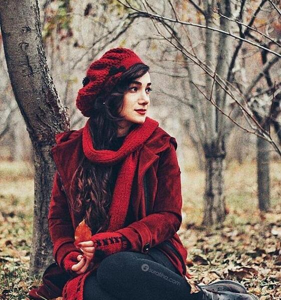 عکس پروفایل دخترونه اسپرت مو فرفری