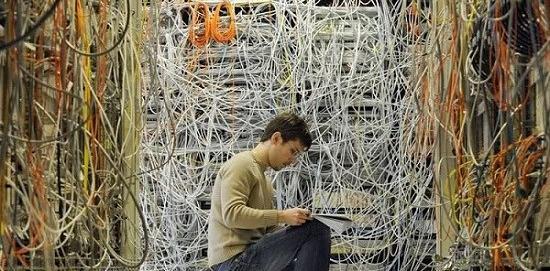 عکس کابل کشی شبکه