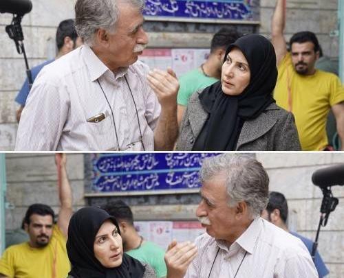عکس فاطمه گودرزی در سریال گرگ و میش